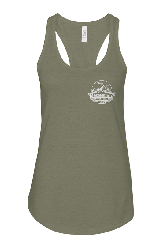 BAR Logo WHITE Women's Tank